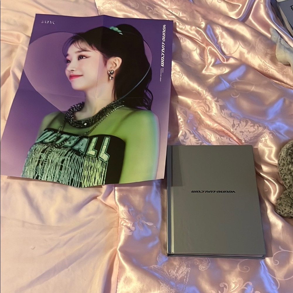 K-Pop Album with Poster